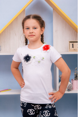 Блуза для девочки "Цветочек"